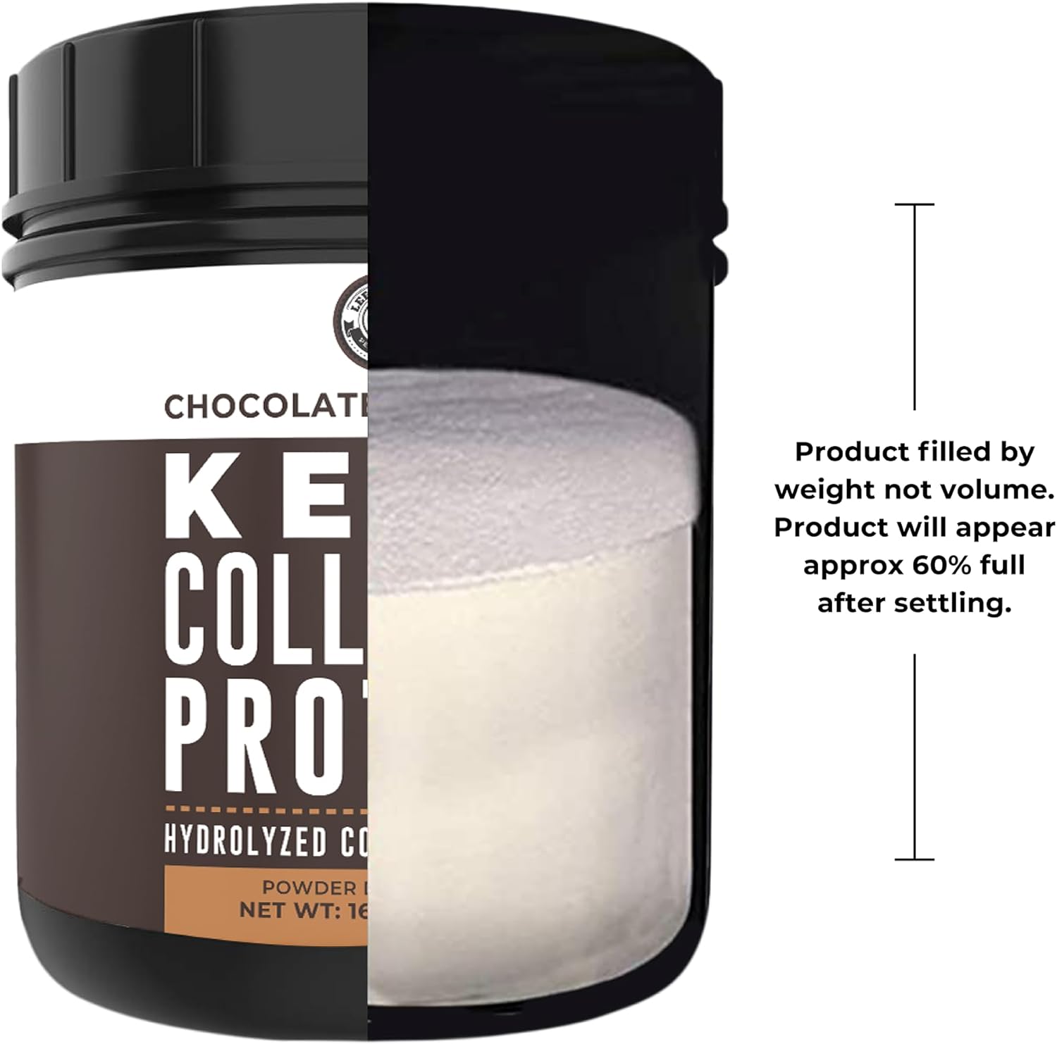 Left Coast Performance Keto Collagen Protein Powder Chocolate, 10g Grass-Fed Collagen, 5g MCT Powder, 1lb, 25 Servings, No Carb Protein Powder, Low Carb Meal Replacement Shakes, Ketogenic Shake Mix : Health & Household