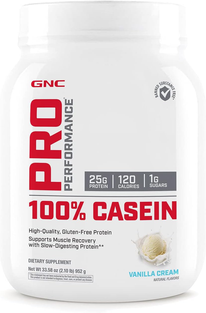 Gnc Pro Performance 100% Casein - Vanilla Cream (28 Servings)