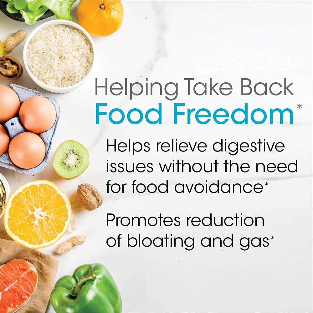 Silver Fern Bloat & Gas Relief Digestive Enzyme Blend - 2 Bottles = 60 Servings - Fodmap & Bloating Digestion Supplement With Tolerase L, Pectinase & More (2 Bottles) : Health & Household