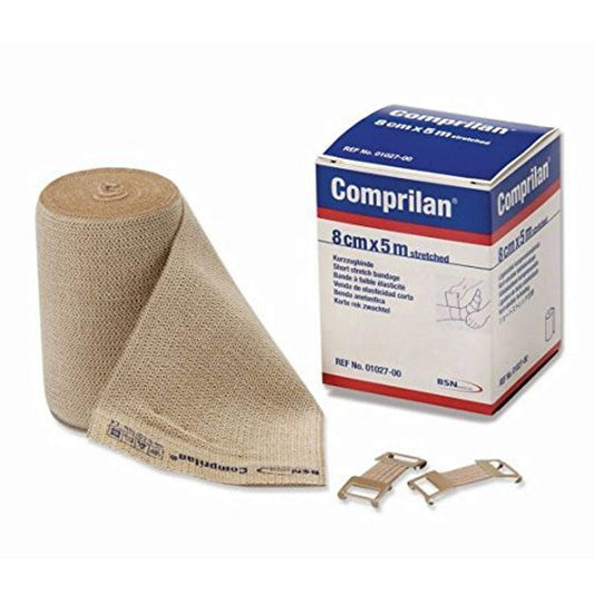 Sammons Preston Comprilan Compression Bandage, 3.1" X 16.4", Box Of 20 Rolls