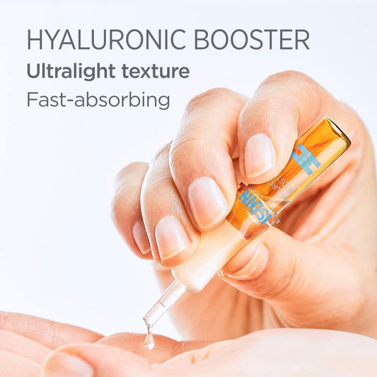 ISDIN Isdinceutics Hyaluronic Booster (10 ampoules) | Intensive hydrating and soothing serum