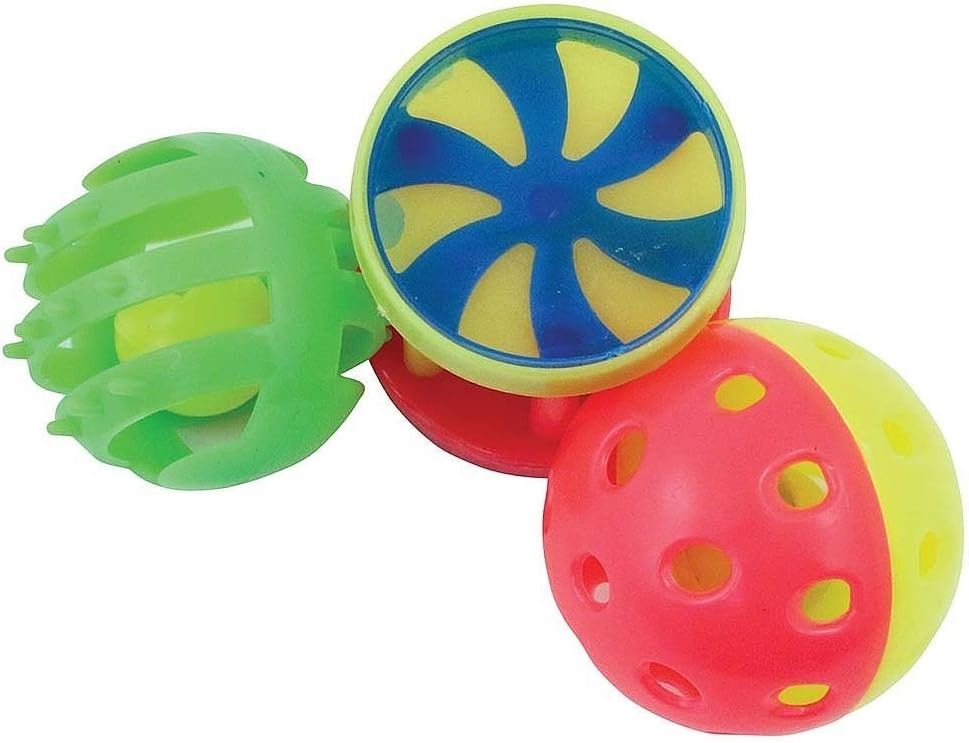 Roll and Ring Foot Toys for Parrots Pack of 3 :Pet Supplies