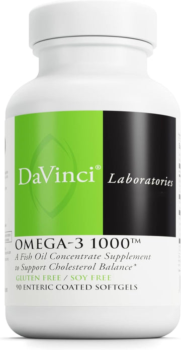 DAVINCI Labs Omega-3 1000 - Dietary Supplement to Maintain Already Nor