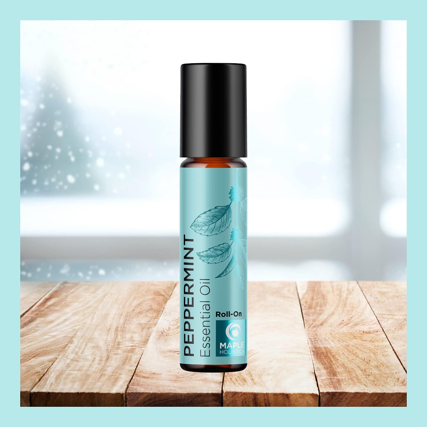 Peppermint Essential Oil Roll On - Pure Peppermint Oil Stick Travel Essentials with Aromatherapy Oil for Headaches - Pre-Diluted Natural Peppermint Oil Roll On for Energy Focus and Concentration : Health & Household