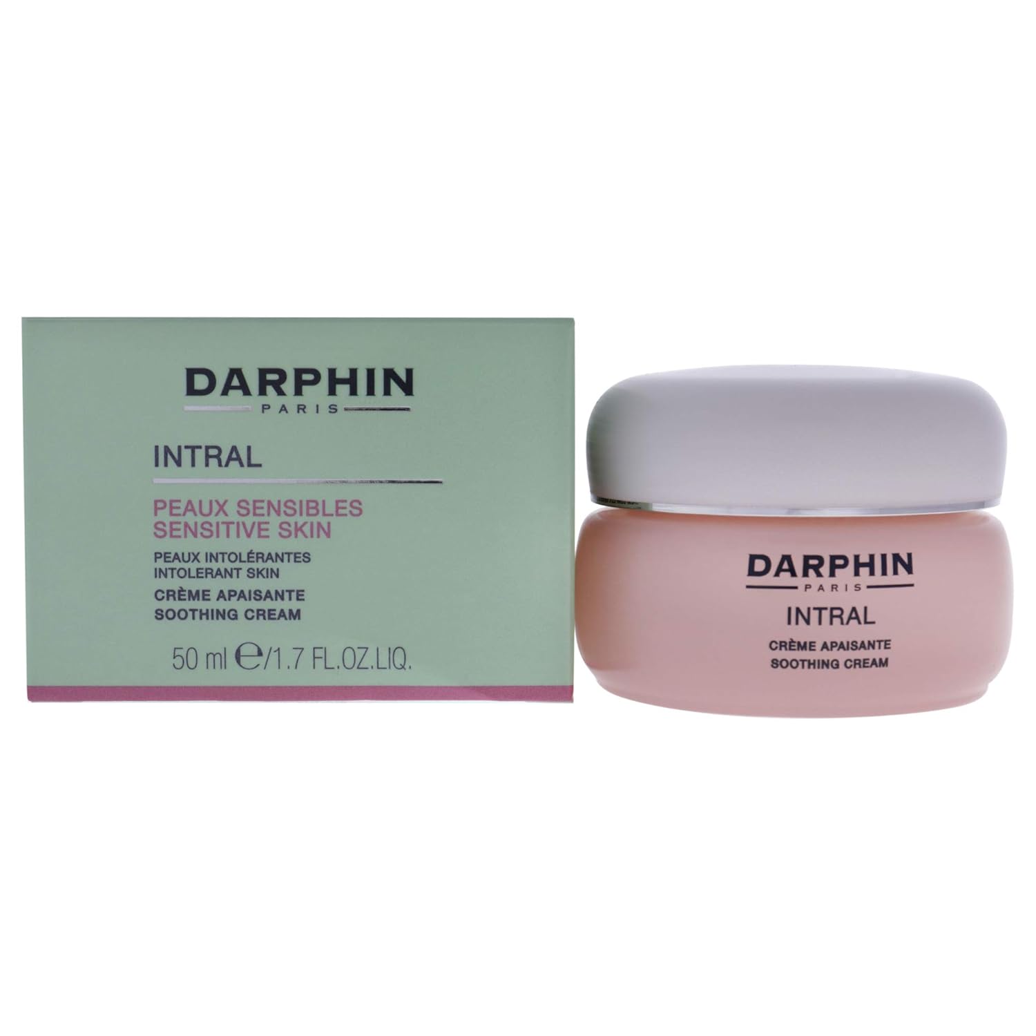 Darphin Intral Soothing Cream For Intolerant Skin For Unisex - 1.7 Oz Cream : Beauty & Personal Care