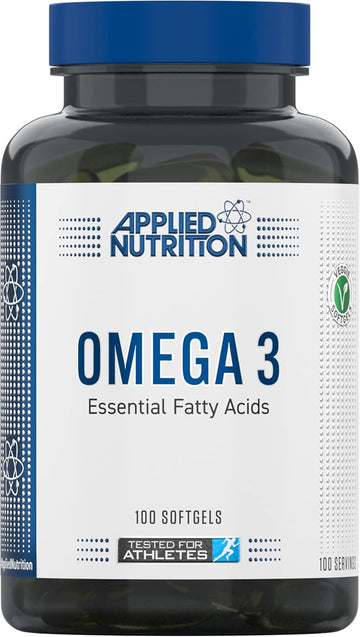 Applied Nutrition Omega 3 - Omega Fish Oil 1000Mg, 180Mg Epa & 120Mg D100 Grams