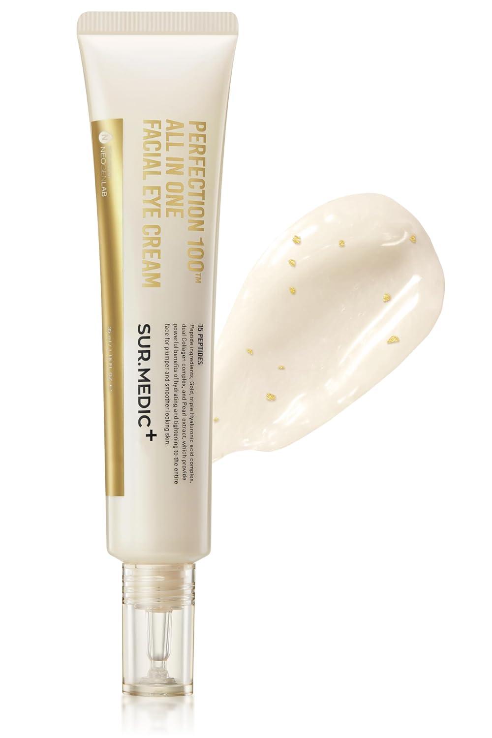 24K Gold Perfection All In One Cream For Face & Eye With Hyaluronic Acid, Panthenol And 24 Gold 1.18 Oz