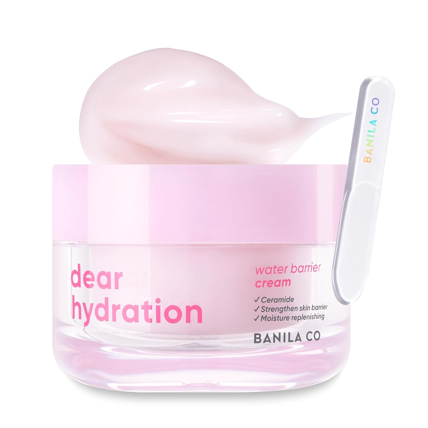 Banila Co Dear Hydration Water Barrier Cream | Lightweight Moisturizer For Soft Skin | Improve Skin Barrier With Ceramide | Dermatologist Tested (50Ml / 1.69 Fl Oz)