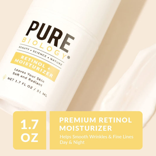 Retinol Cream For Face And Eye Care | Premium Anti Aging Face Moisturizer With Hyaluronic Acid And Vitamins B C And E | Hydrating Eye Cream Wrinkle Cream And Retinol Face Cream For Women And Men