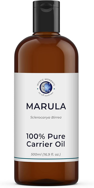 Mystic Moments | Marula Carrier Oil 1 Litre - Pure & Natural Oil Perfect For Hair, Face, Nails, Aromatherapy, Massage And Oil Dilution Vegan Gmo Free