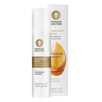 Manuka Doctor Overnight Mask - Age Defying & Hydrating Gel Facial Mask With Manuka Honey To Boost Skin'S Glow, Relaxing Lavender Scent (1.69 Fl Oz)