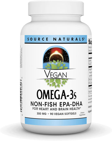 Source Naturals Vegan Omega 3s Epa-Dha* 300mg - 90 Softfgels