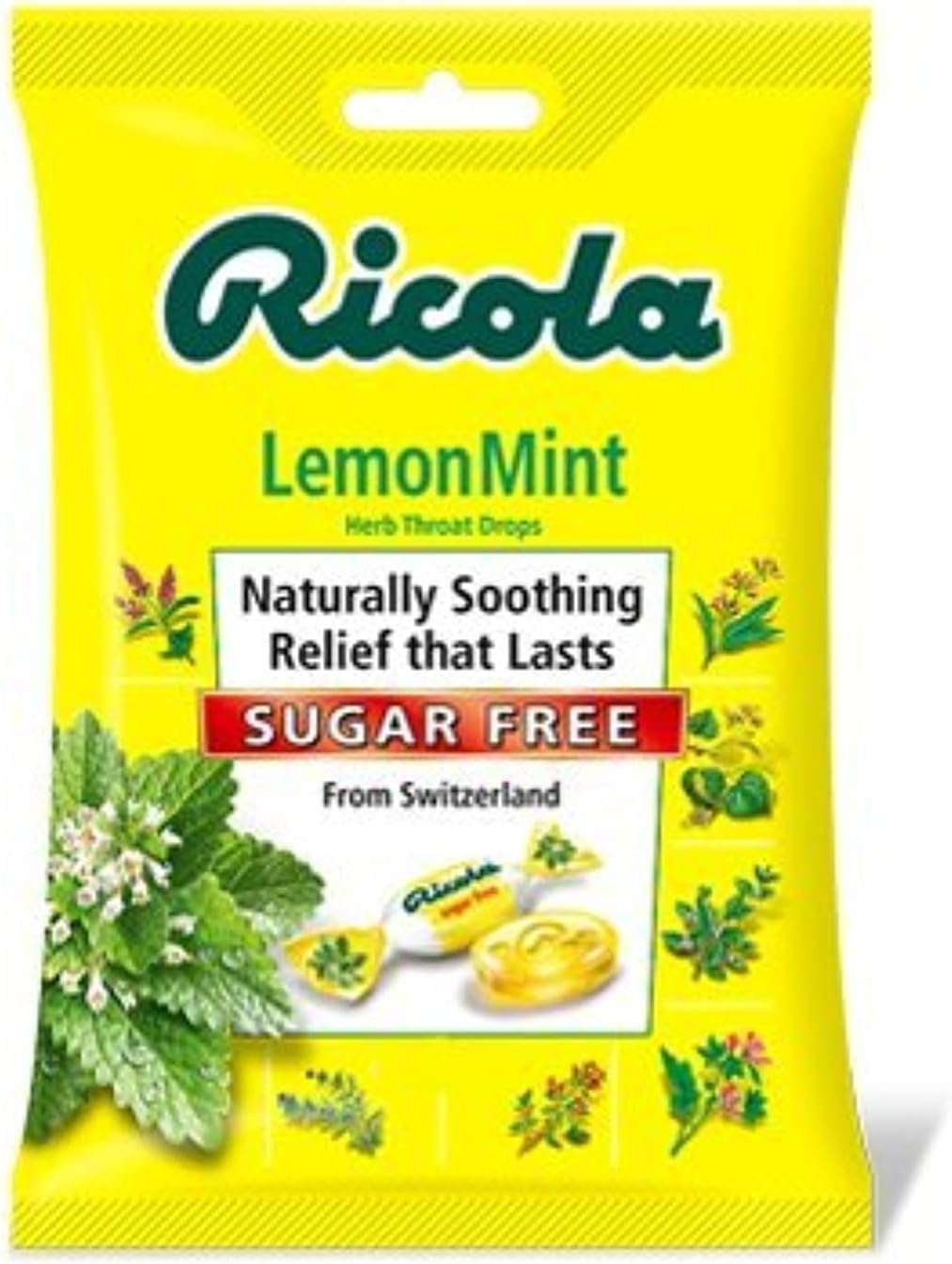 Ricola Cough Drops Sugar Free 105 Ct