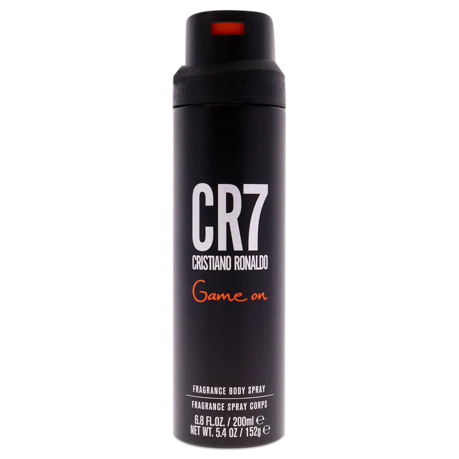Cristiano Ronaldo Cr7 Game On - Aromatic Fragrance For Men - Woody And Alluring Scent - Tropical And Dense Essence - A Dark And Sophisticated Aesthetic - Bold And Long Wearing - 6.8 Oz Body Spray