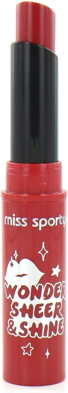 Miss Sporty Sheer Shine Lipstick Tinged Red 400