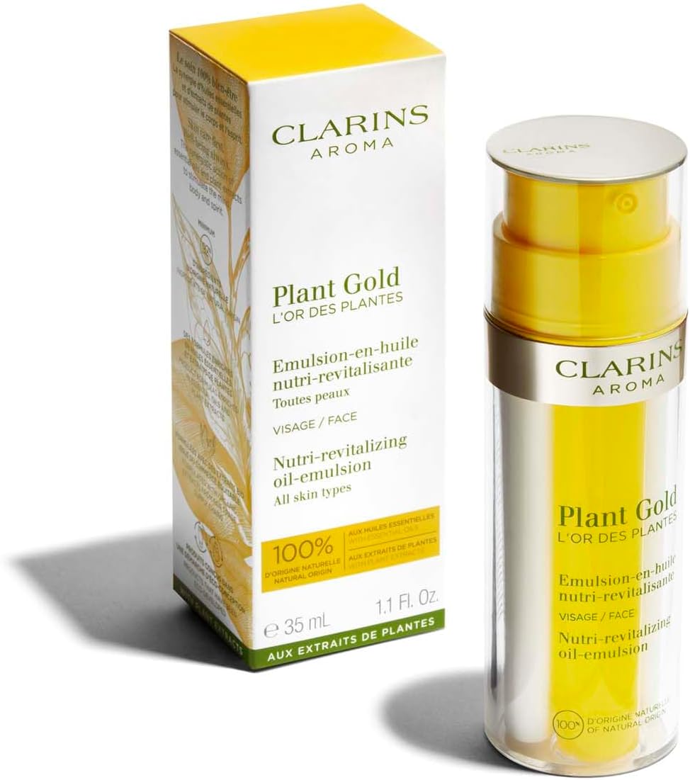 Clarins Plant Gold Nutri-Revitalizing Oil-Emulsion 35ml : Amazon.co.uk: Beauty