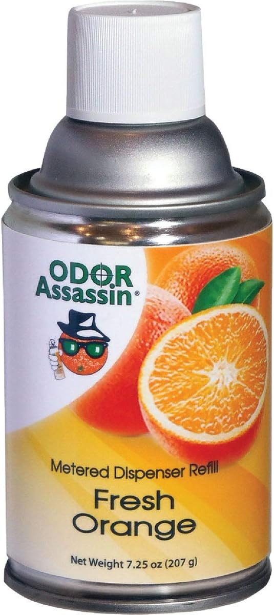 Odor Assassin Air Freshener Metered Dispenser Refill, Fresh Orange : Aerosol Air Fresheners : Health & Household