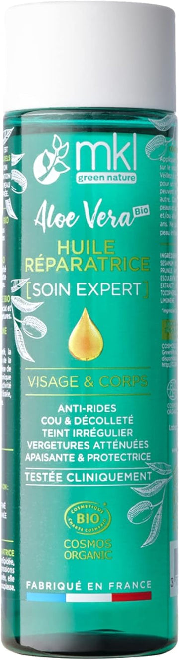 Mkl Green Nature Aloe Vera Organic Repair Oil 75Ml
