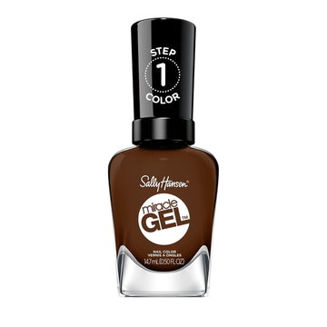 Sally Hansen Miracle Gel™, Been There, Dune That, Long Lasting, Gel-Like Formula, No Uv Lamp Needed, Brown Nail Polish