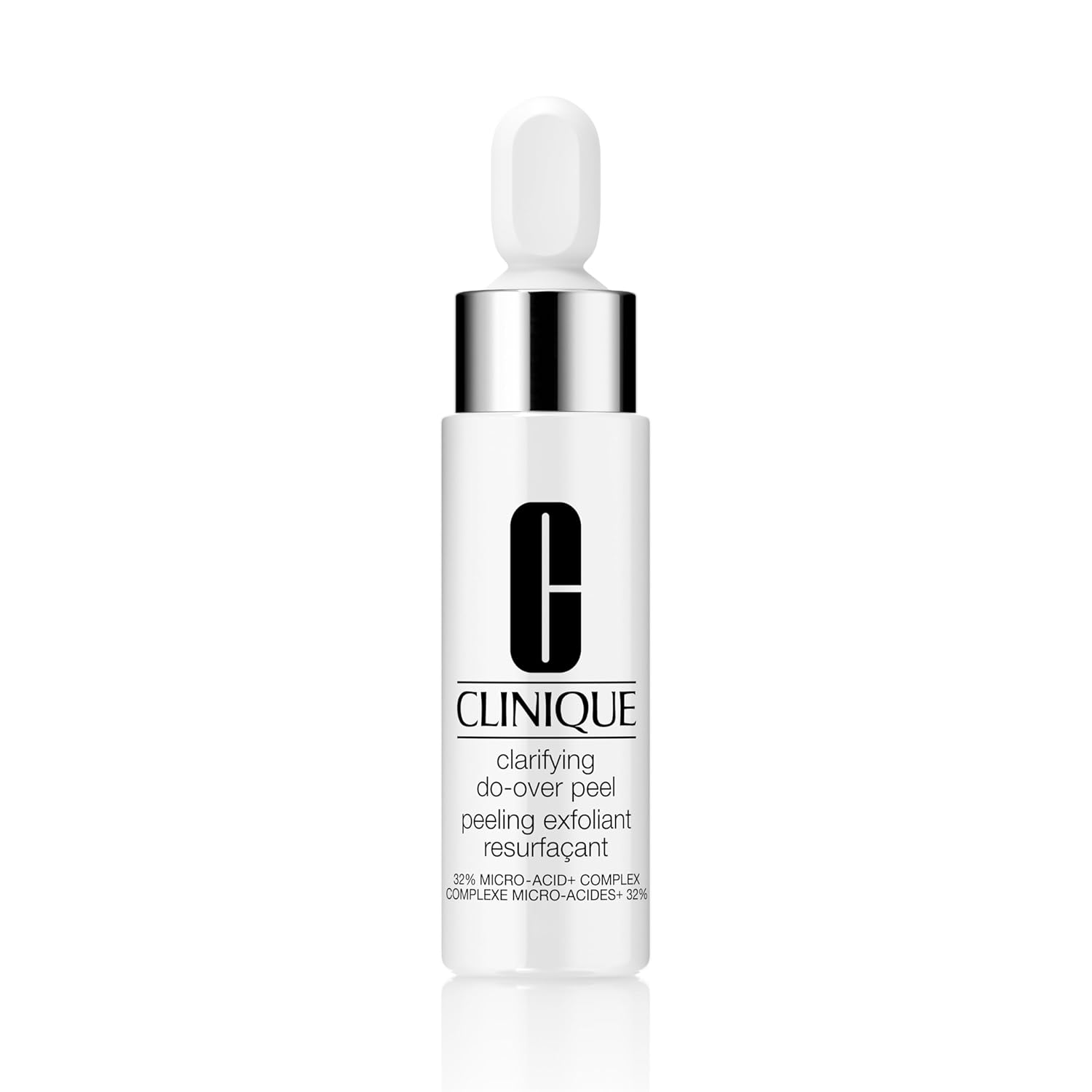 Clinique 3-Step Clarifying Do-Over Leave-On Exfoliating Peel | Boosts Skin Renewal, 1 Fl Oz