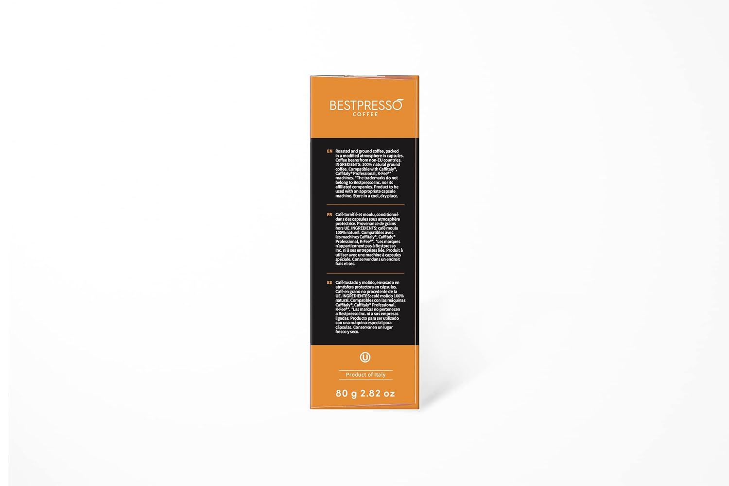 Bestpresso Coffee Capsules Compatible With Starbucks Verismo, Caffitaly, Cbtl, K-Fee Systems 80 Pods (Cremoso)