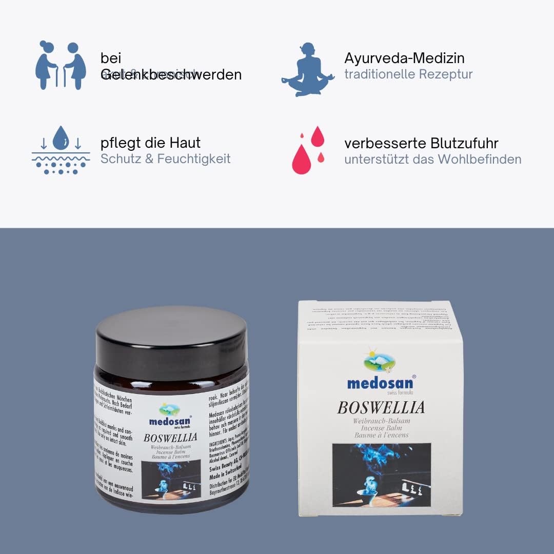 Twin Pack 100Ml - Boswelia Incense Balm, Natural Pain Relief For Arthritis, Swell, Joints, And Moring Stiffness | Natural Anti-Inflammatory Cream | Clinically Proven