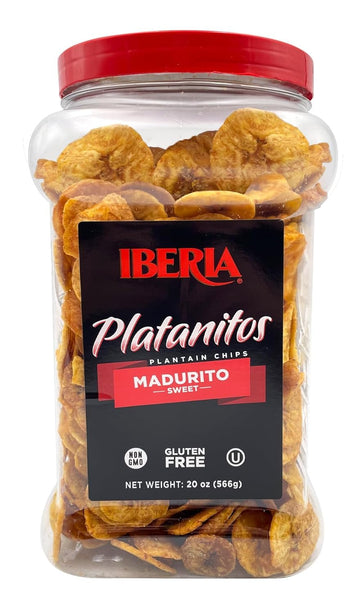 Iberia Maduritos Naturally Sweet Plantain Chips, 20 Ounce (Pack Of 1)