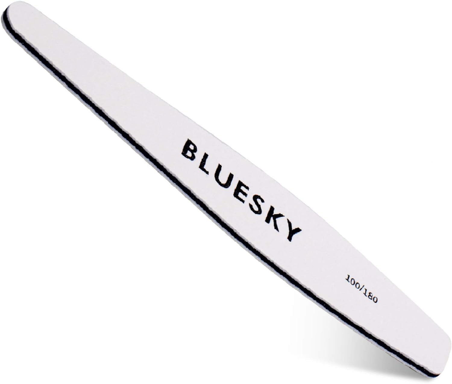 Bluesky Nail File, Curved, Professional Nail Tool For Gel Nails, Double Sided Dual Grade Grit 100/180, Emery Board, Manicure and Pedicure Accessories : Amazon.co.uk: Beauty