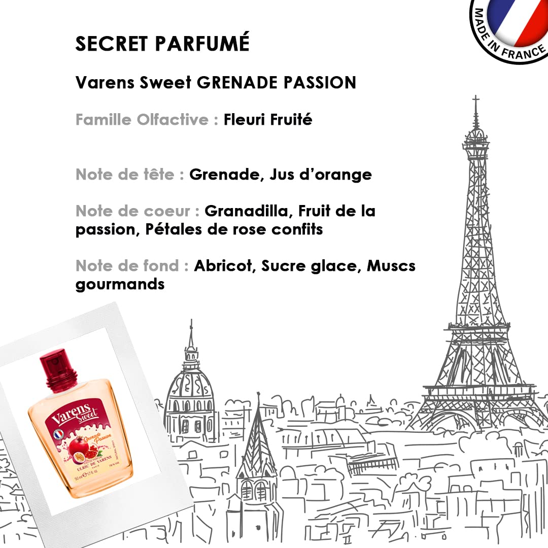 Ulric De Varens Sweet Grenade Passion Eau De Parfum Spray 1.7 Oz : Beauty & Personal Care