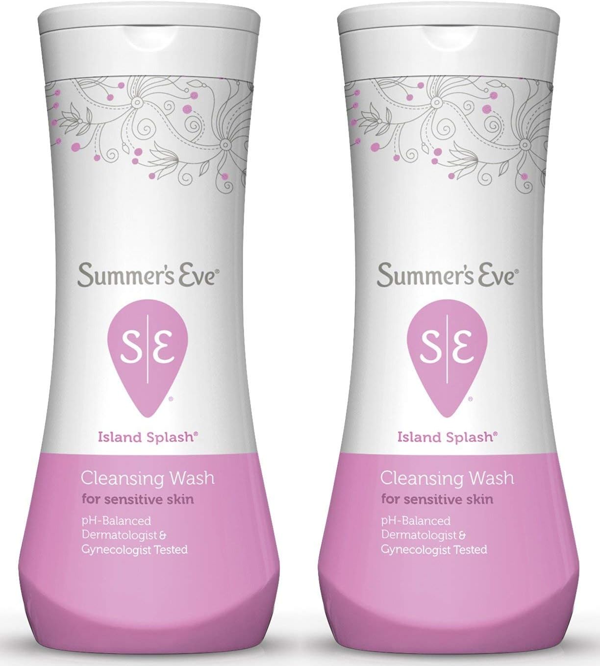 Summer's Eve Cleansing Wash Island Splash, 12 Ounce (Pack of 2) : Health & Household