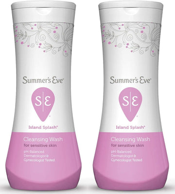 Summer's Eve Cleansing Wash Island Splash, 12 Ounce (Pack of 2) : Health & Household