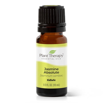 Plant Therapy Jasmine Absolute Essential Oil 100% Pure, Undiluted, Natural Aromatherapy, Therapeutic Grade 10 Ml (1/3 Oz)
