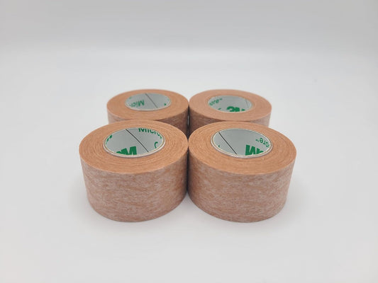 Micropore Surgical Tape Tan 2.5cm x 9.1m – Pack of 4 | Hypoallergenic, Breathable Medical Tape for Gentle & Discreet Fixation : Amazon.co.uk: Health & Personal Care