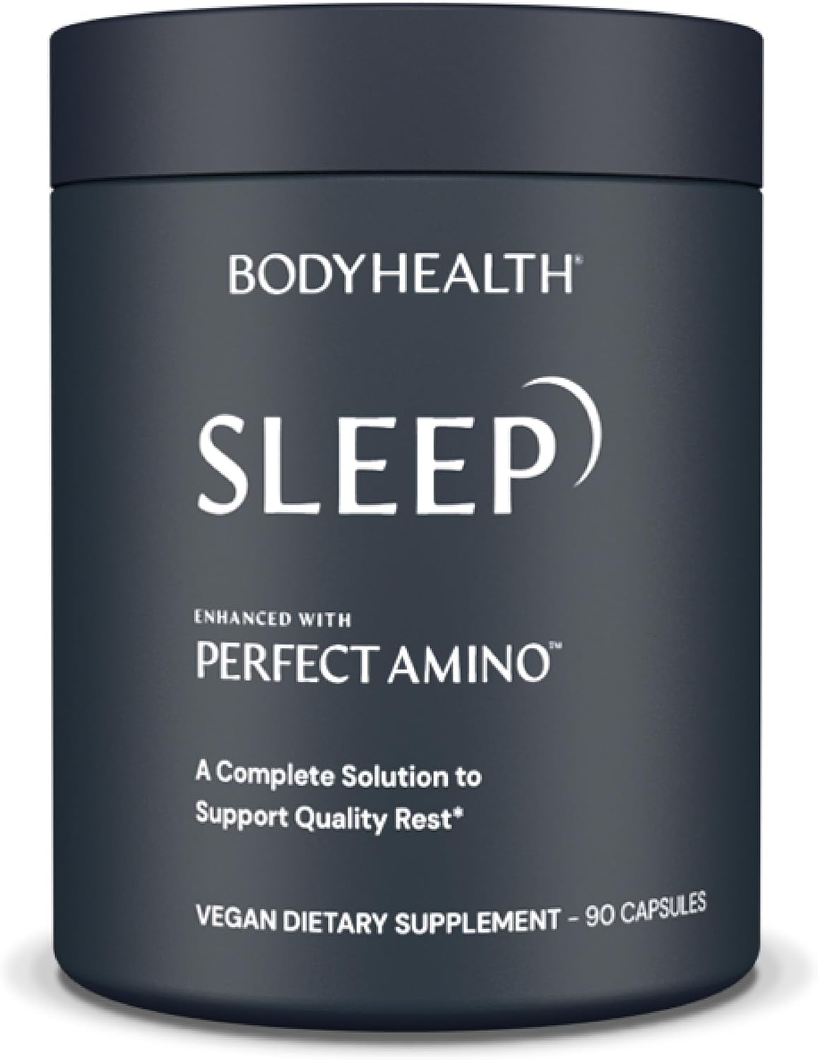 Bodyhealth Sleep, Sleep Aid And Supplement For Adults With 3 Mg Melatonin, Non-Habit Forming Pills Enhanced With Perfectamino - 90 Capsules