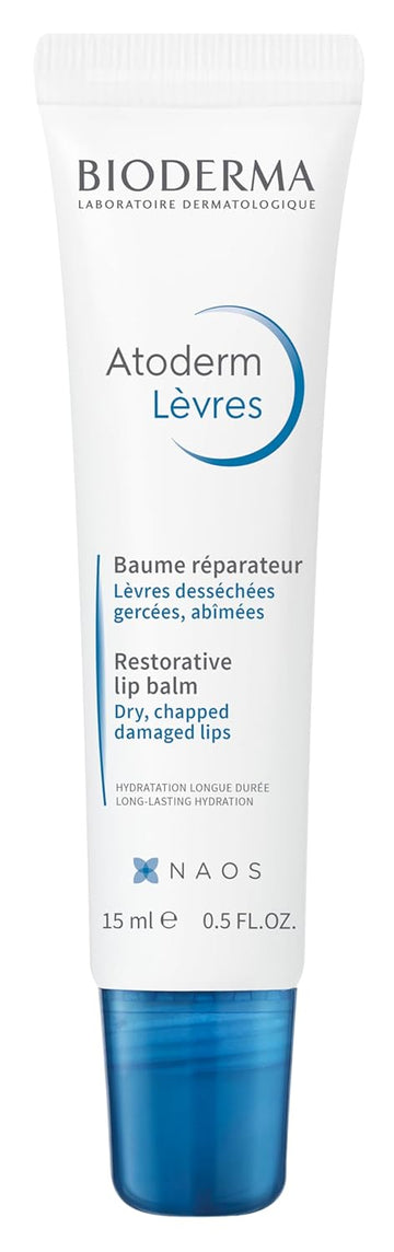 Bioderma Atoderm Lip Balm - Moisturizing and Nourishing Lip Balm for Dry, Chapped Lips
