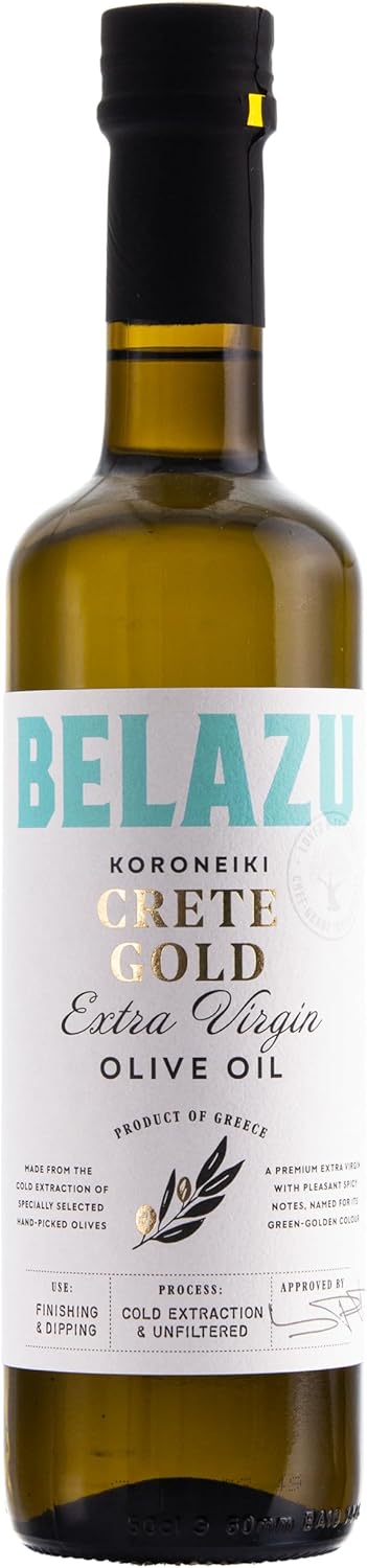 Belazu Crete Gold Extra Virgin Olive Oil 500 ml : Amazon.co.uk: Grocery
