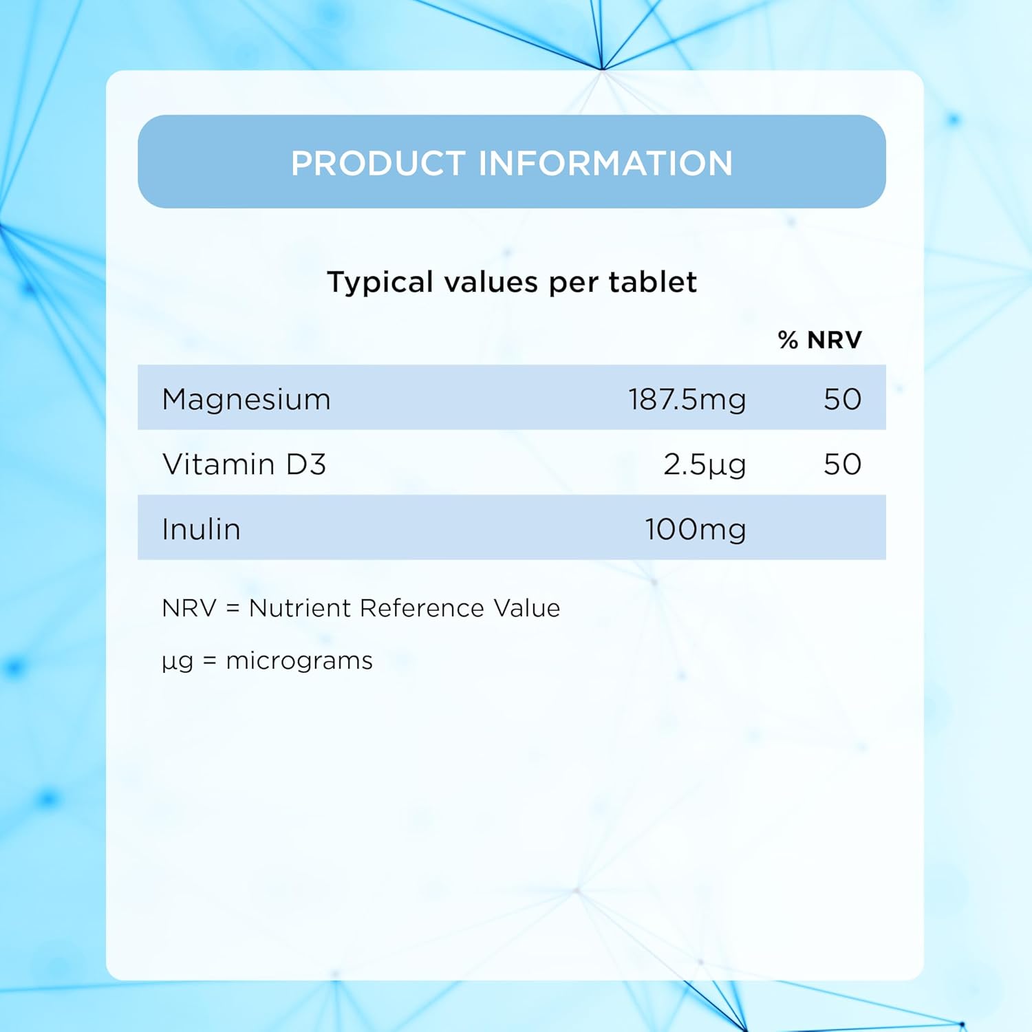 Healthspan Opti-Magnesium | 90 Tablets | for Bone & Muscle Support | Maintains Psychological Function and Nervous System | Easily Absorbed | Added Vitamin D3 | Inulin | Vegetarian : Amazon.co.uk: Health & Personal Care