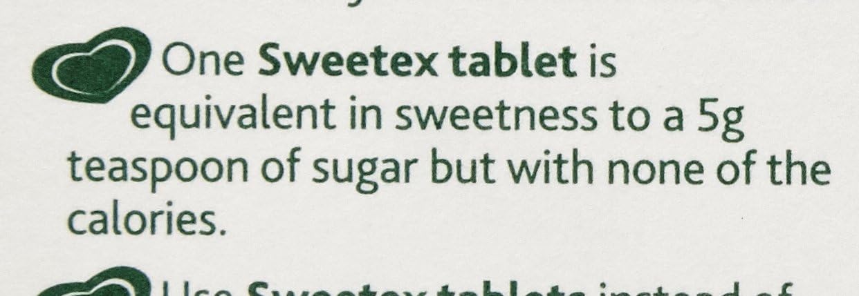 Sweetex Calorie Free Sweetener, 1200 Tablets