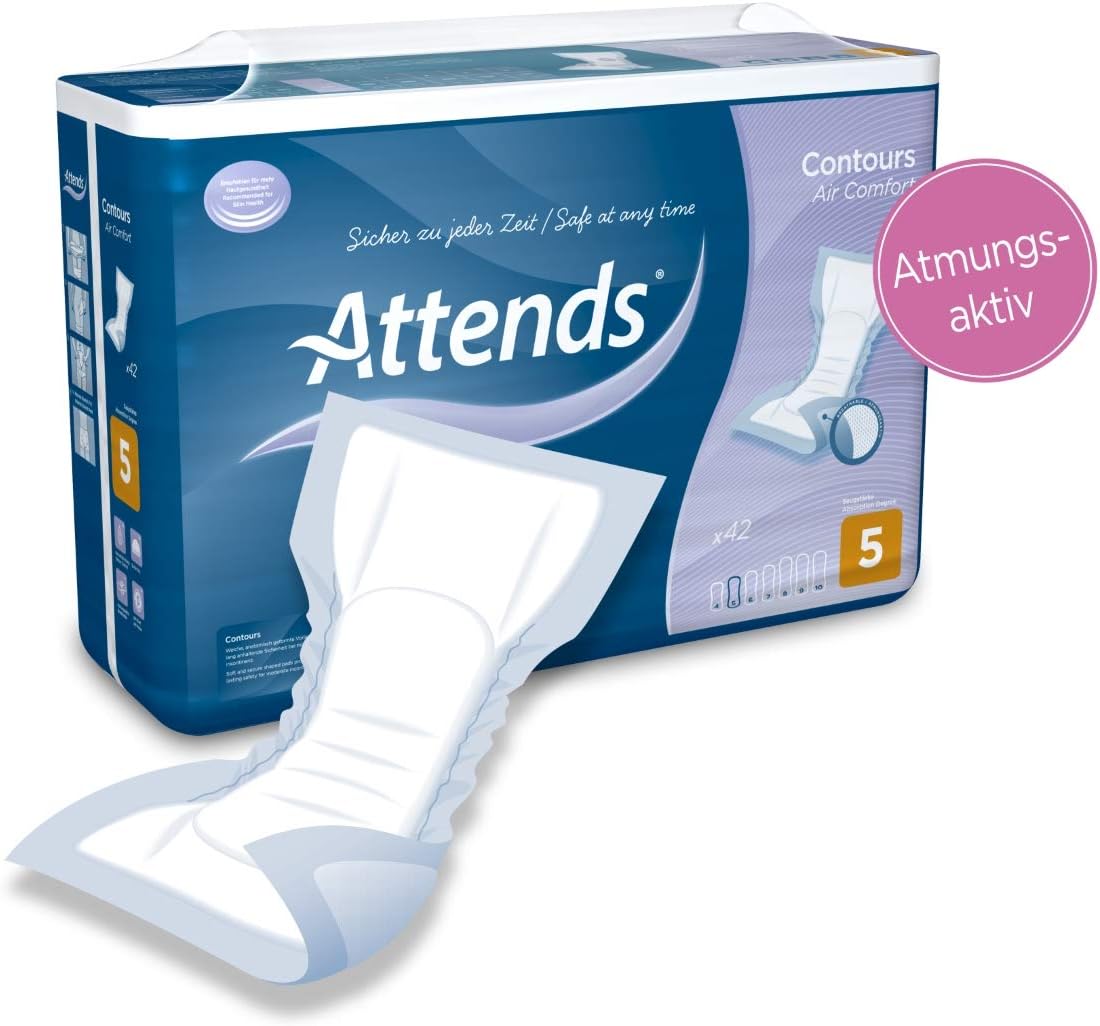 Attends Contours Air Comfort 5, Pack Of 42