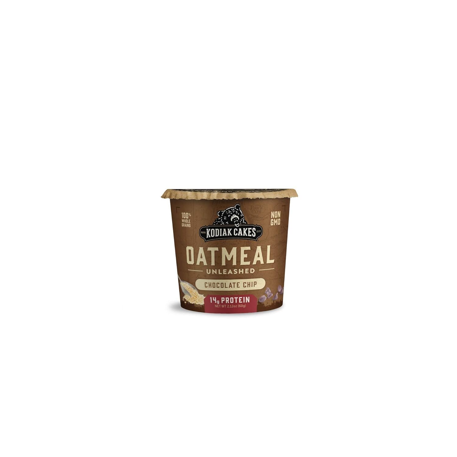 Kodiak Cakes Chocolate Chip Oatmeal in a Cup (Pack of 2)2