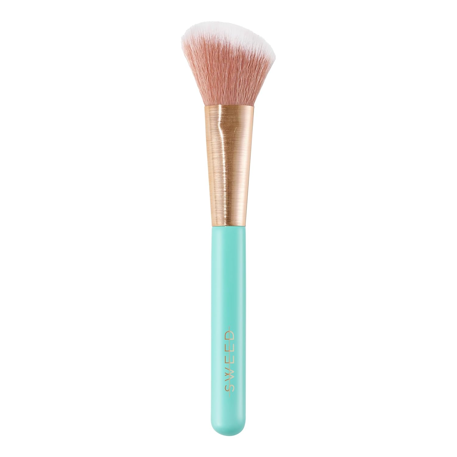 Sweed - Angled Blush Brush | Hand-Crafted, Synthetic Bristles | Vegan, Cruelty-Free, Clean Beauty