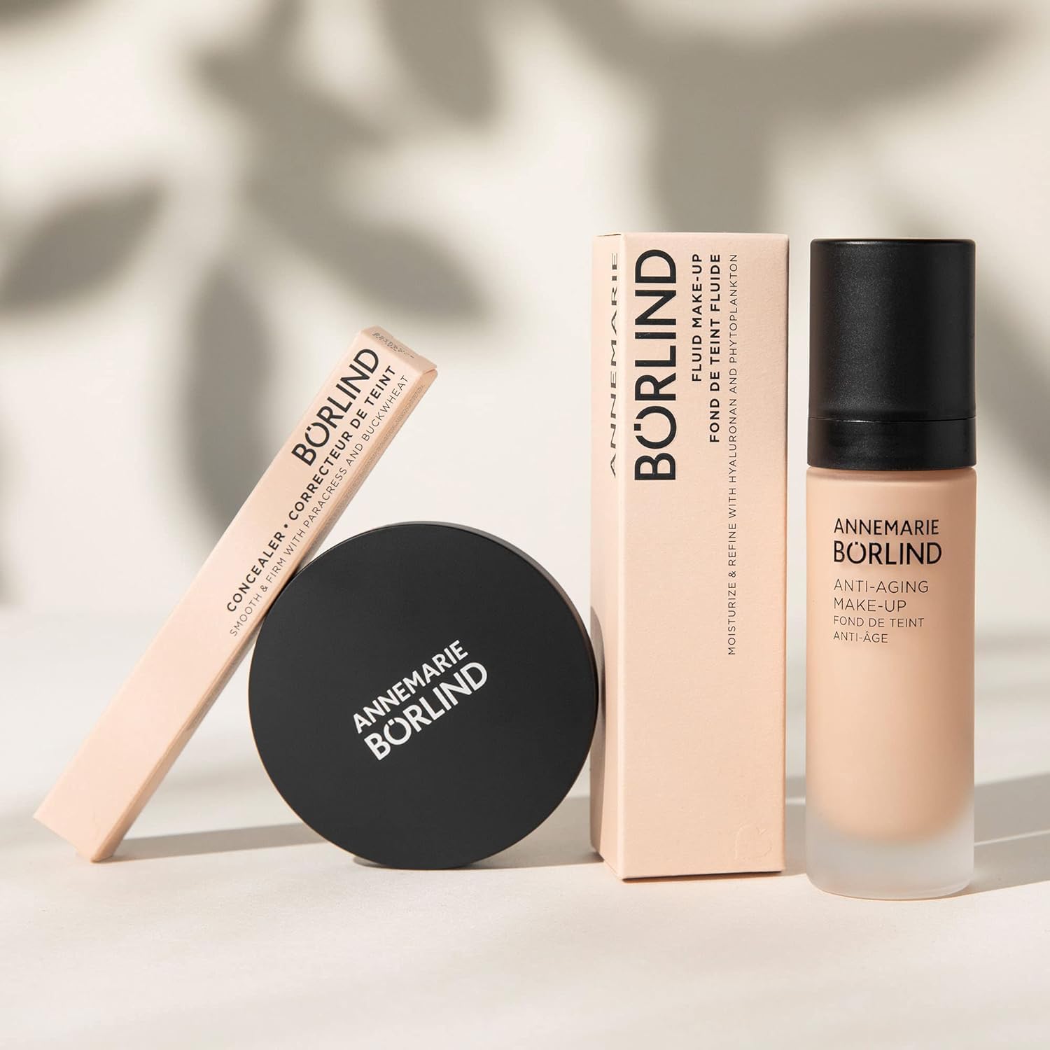 Annemarie Börlind - Anti-Aging Make Up - Hazel - Smoothing, Lifting & Refining Foundation, With Natural Ingredients, High Coverage, 1.01 Fl. Oz. : Beauty & Personal Care
