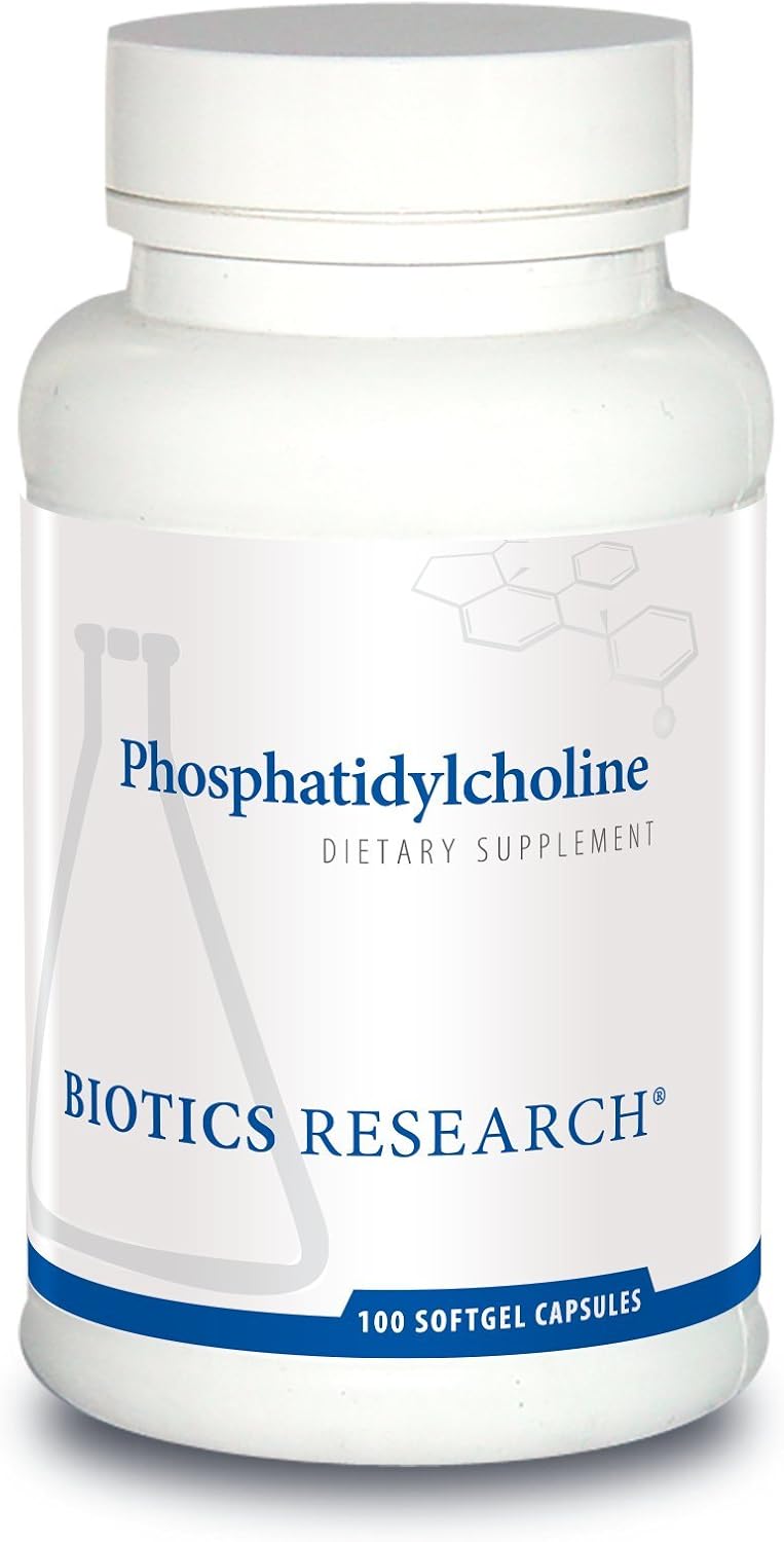 Biotics Research Phosphatidylcholine -- 100 Softgel Capsules