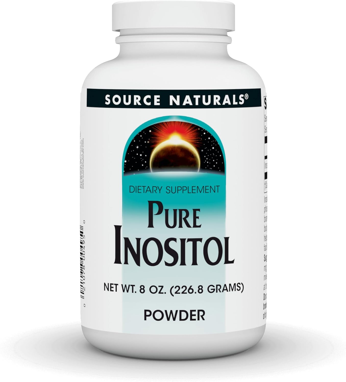 Source Naturals Pure Inositol, Dietary Supplement - 8 Oz Powder