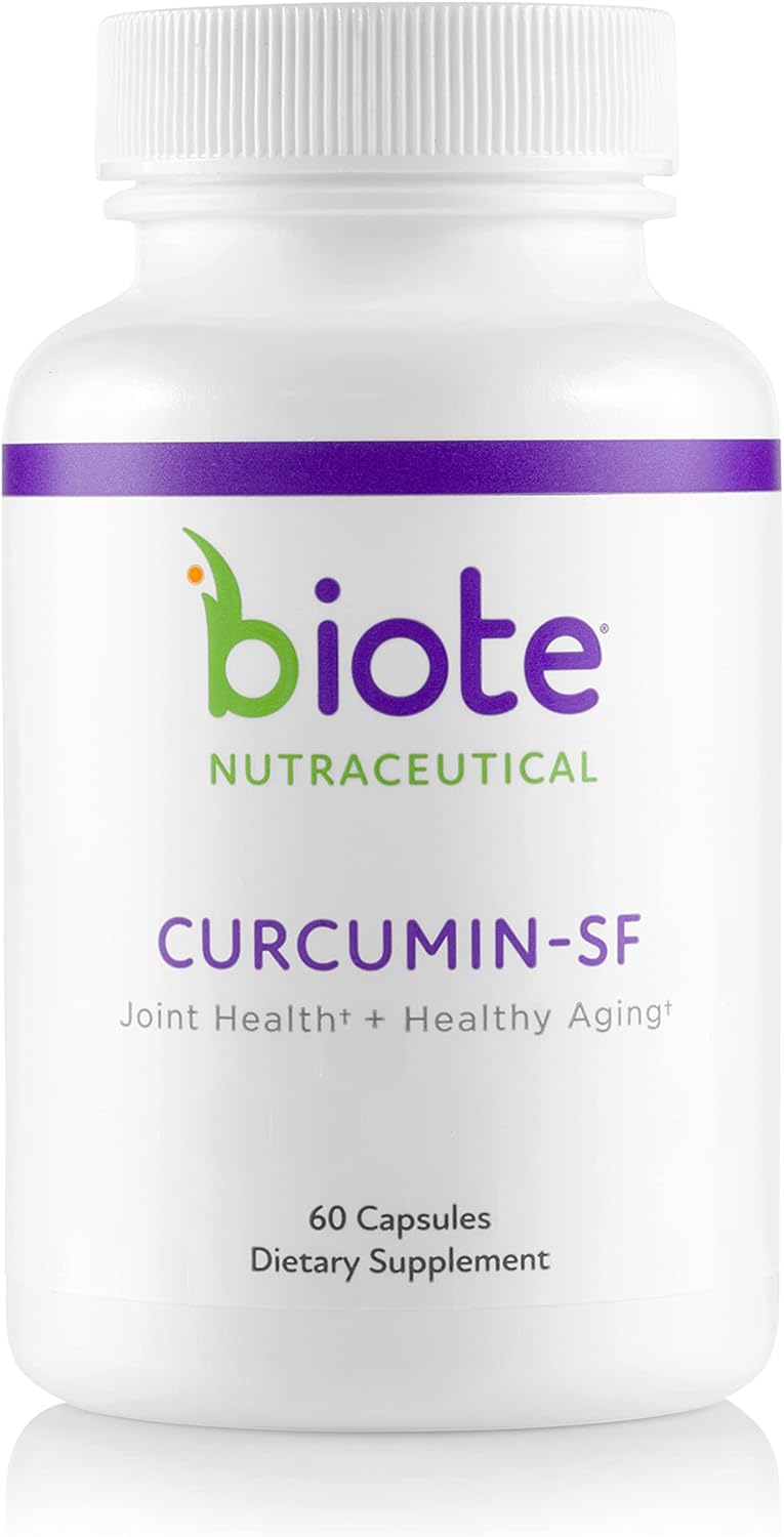 Biote Nutraceuticals - CURCUMIN SF - Circulation + Healthy Aging (60 Capsules)