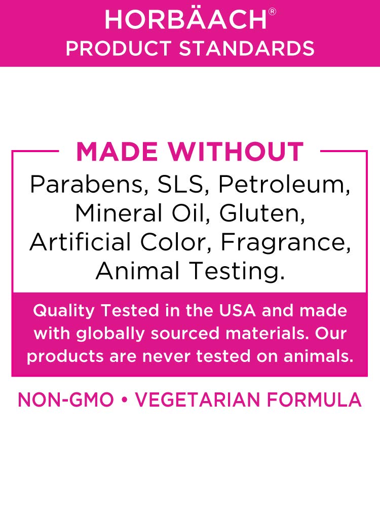 Horbäach Hyaluronic Acid Serum For Face | 2 Oz | Paraben & Sls Free Moisturizer : Beauty & Personal Care