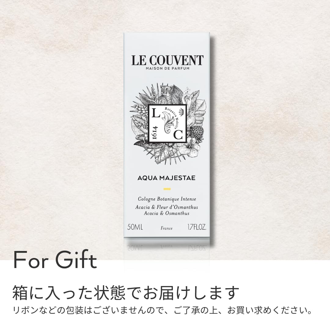 Le Couvent - Botanical Cologne Aqua Majestae Edt 50 Ml