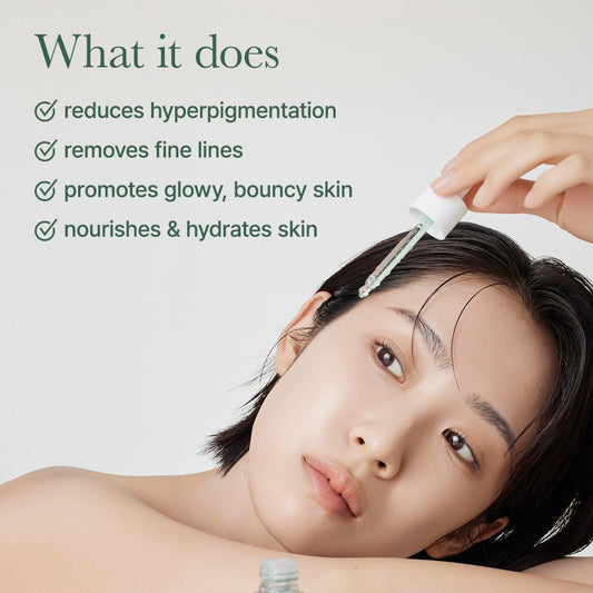 Hyssop Glow Serum, 10% Niacinamide, 12% Vitamin A,C,E - Hydrating, Moisturizing, Anti-Aging Serum For Korean Glass Skin