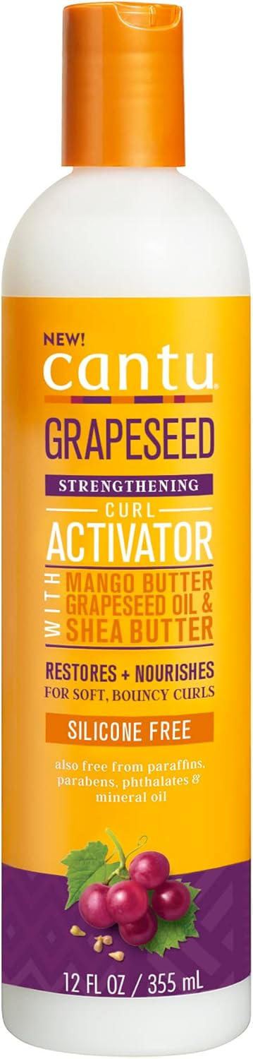 Cantu Grapeseed Curl Activator Cream 355Ml