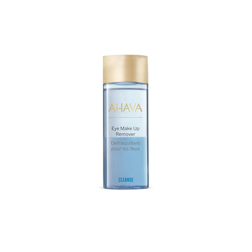 Ahava Time To Clear Eye Make-Up Remover - Bi-Phased Makeup Remover, Lifts Away Waterproof Eye Makeup, Not Leaves Sticky Residue, Leaves The Eye Area Tender & Smooth, With Exclusive Osmoter, 4.2 Fl.Oz